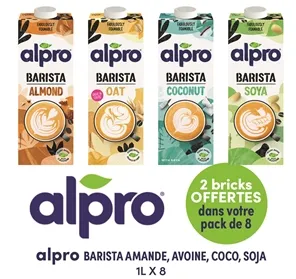 ALPRO 2 BRICKS OFFERTES DANS VOTRE PACK DE 8