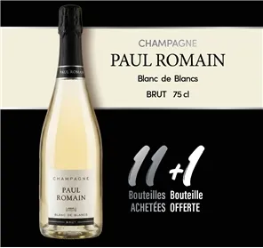 11+1 CHAMP PAUL ROMAIN BLANC DE BLANCS 