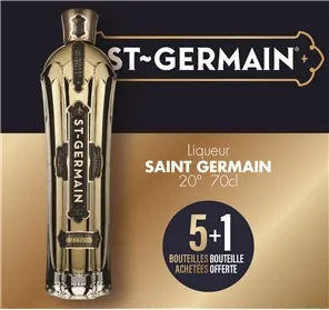 5+1 LIQUEUR ST GERMAIN 