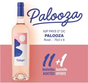 11+1 IGP OC PALOOZA - ROSE  -75CL