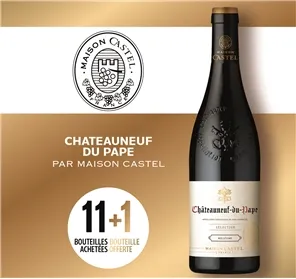 11+1 CHATEAUNEUF DU PAPE MAISON CASTEL 