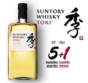 5+1 WHISKY TOKI DE SUNTORY 70CL