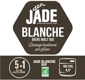 5+1 JADE BLANCHE   FÛT 20L 4,5°
