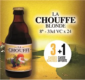 3+1 CAISSE CHOUFFE BLONDE 33CLVC
