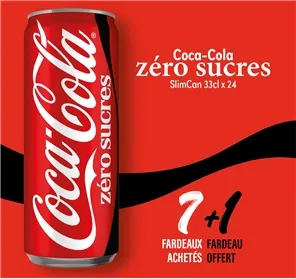 7+1 COCA COLA SLIMCAN