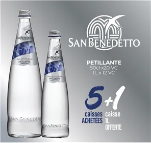 5+1 SAN BENEDETTO PETILLANTE 50CL ET 1LVC 