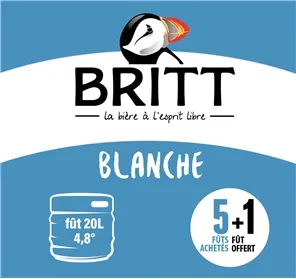 BRITT BLANCHE  5+1 FÛT20L