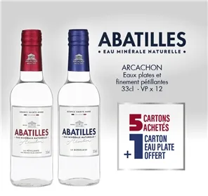 5+1 EAUX ABATILLES 33cl
