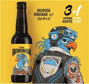 3+1 BREWDOG WINGMAN 4,3° 33CL VP