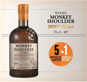 5+1 MONKEY SHOULDER  SMOKEY MONKEY 