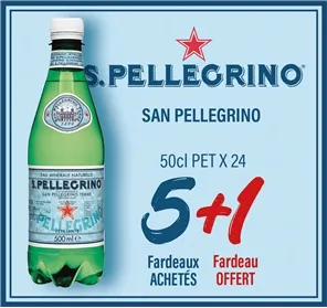 5+1 SAN PELLEGRINO 50CL PET