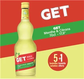 5+1 GET 27 MENTHE CITRON 70CL 