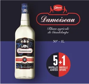 5+1 DAMOISEAU BLANC 50° 1L