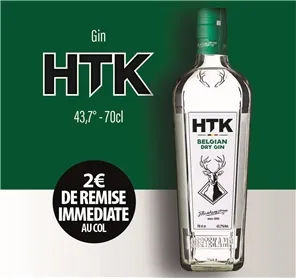 2 EUROS REMISE GIN HTK 