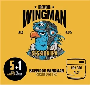 BREWDOG WINGMAN 5+1 FÛT OFFERT 