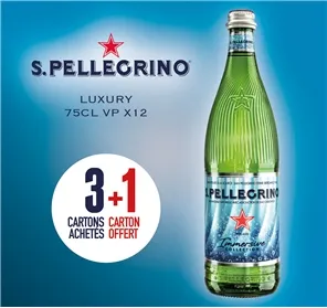 3+1 SAN PELLEGRINO DIAMOND 75cl VP