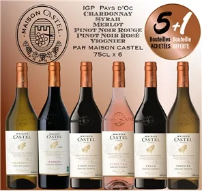 5+1 GAMME GRANDE RESERVE IGP OC MAISON CASTEL 
