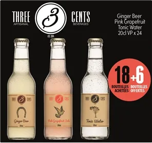 20+4 BOUTEILLES SELECTION THREE CENTS