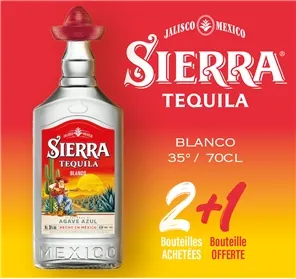 2+1 TEQUILA SIERRA BLANCO 