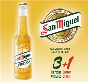 3+1 SAN MIGUEL FRESCA 33CL VP