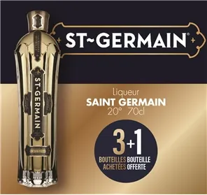 3+1 LIQUEUR ST GERMAIN 