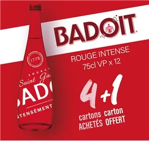 4+1 BADOIT ROUGE 75CLVP