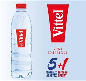 5+1 VITTEL PET 50CL X 24 