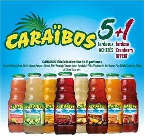 5+1 FARDEAU SUR SELECTION CARAIBOS 1L