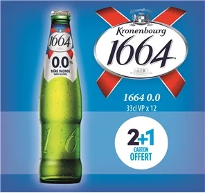 2 +1 1664 0.0 SANS ALCOOL 33cl VP 