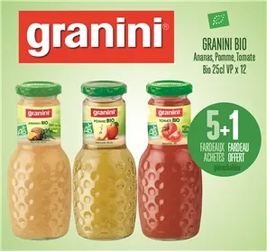 5+1 GRANINI BIO 25CL  