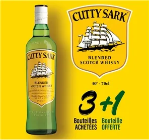 3+1 CUTTY SARK