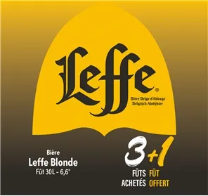 3+1 FÛT 30L LEFFE BLONDE 