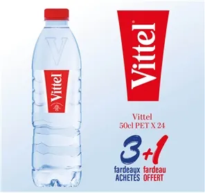 3+1 VITTEL PET 50CL X 24 