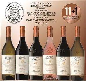 11+1 GAMME GRANDE RESERVE IGP OC MAISON CASTEL 