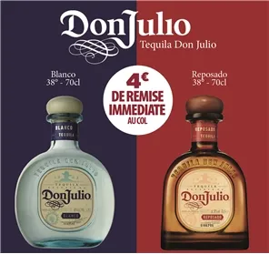 4€ REMISE DON JULIO