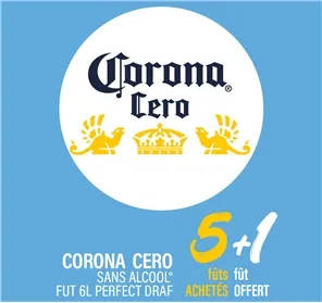 5+1 CORONA CERO 0% FÛT 6L 
