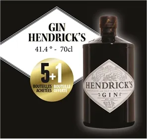 5+1 GIN HENDRICKS 70CL