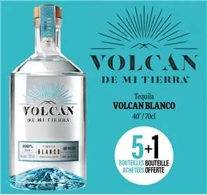 5+1 TEQUILA VOLCAN BLANCO