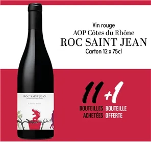 11+1 AOP C. DU RHÔNE ROC ST JEAN ROUGE