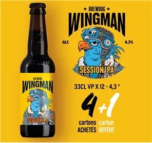 4+1 BREWDOG WINGMAN 4,3° 33CL VP
