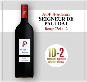10+2 BORDEAUX AOC SEIGNEUR DE PALUDATE