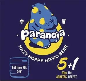 5+1 FUT BIERE PARANOIA 20L