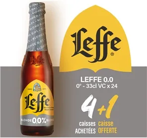 4+1 LEFFE BLONDE 0%