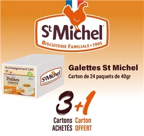 3+1 GALETTES ST MICHEL AU BON BEURRE