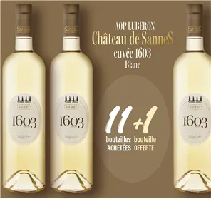 11+1 AOP LUBERON CUVEE 1603 BLANC 2023 