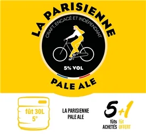 5 +1 FUT LA PARISIENNE PALE ALE