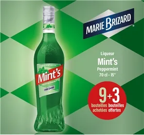 9+3 MINT'S 15 ° 70CL