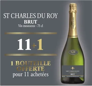 11+1 ST CHARLES DU ROY BRUT 