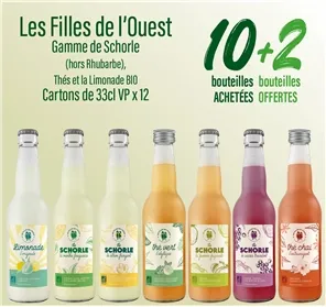 10+2 SCHORLE ET LIMO LES FILLES DE L'OUEST