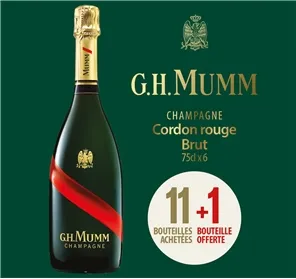 11+1 CHAMPAGNE MUMM CORDON ROUGE